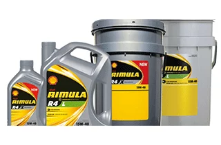 L'huile SHELL RIMULA R5 LE