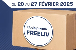 Livraison Gratuite - Fevrier 2025