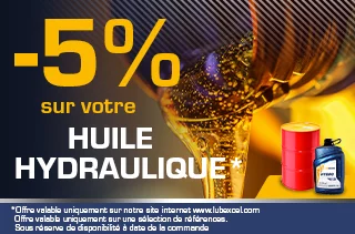 [PROMO WEB] Huile hydraulique à prix réduit ! 