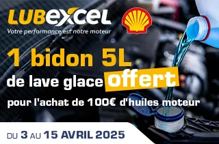 PROMO WEB – Lave-glace été offert dès 100 € d'achats d'huiles moteur voiture !