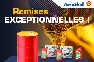 [PROMO WEB] Votre huile moteur aviation Aeroshell à prix réduit ! 