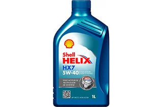SHELL HELIX HX7 5W40 : L'huile moteur de technologie synthétique