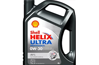 SHELL HELIX ULTRA PRO AV-L 0W30 : L'huile moteur entièrement synthétique