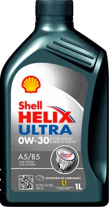 Huile moteur SHELL HELIX ULTRA A5/B5 0W-30 - Image 1